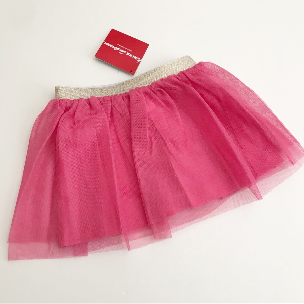 🎉sold🎉NWT! Hanna Andersson Pink tulle Skirt - Picture 1 of 4
